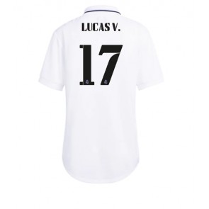 Real Madrid Lucas Vazquez #17 kläder Kvinnor 2022-23 Hemmatröja Kortärmad